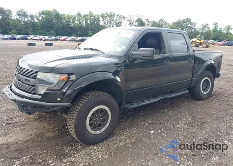 2014 Ford F-150 Svt Raptor z USA, uszkodzony, nr VIN 1FTFW1R62EFA80802